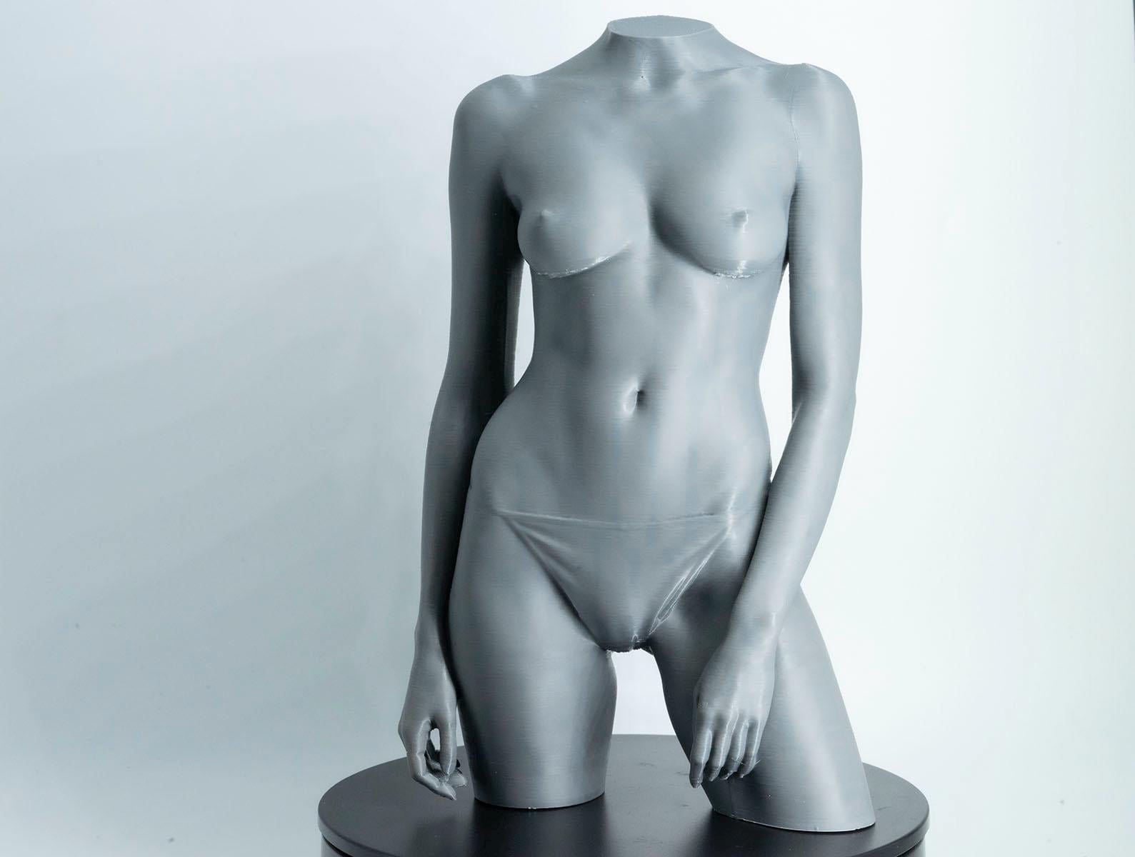 Female anatomical study sculpture designed for artists. Precision figure reference model for drawing, painting, and structural study.
