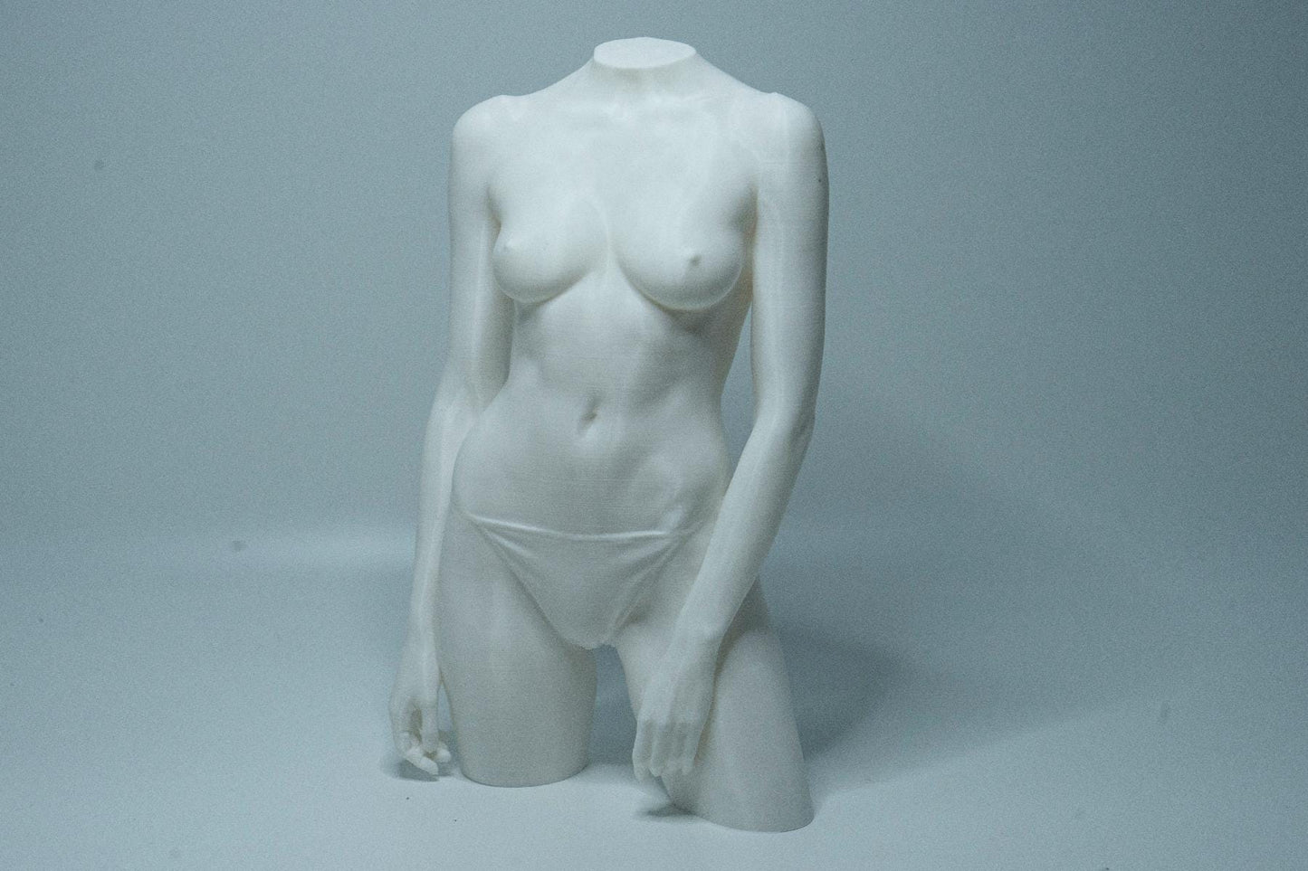 Female anatomical study sculpture designed for artists. Precision figure reference model for drawing, painting, and structural study.