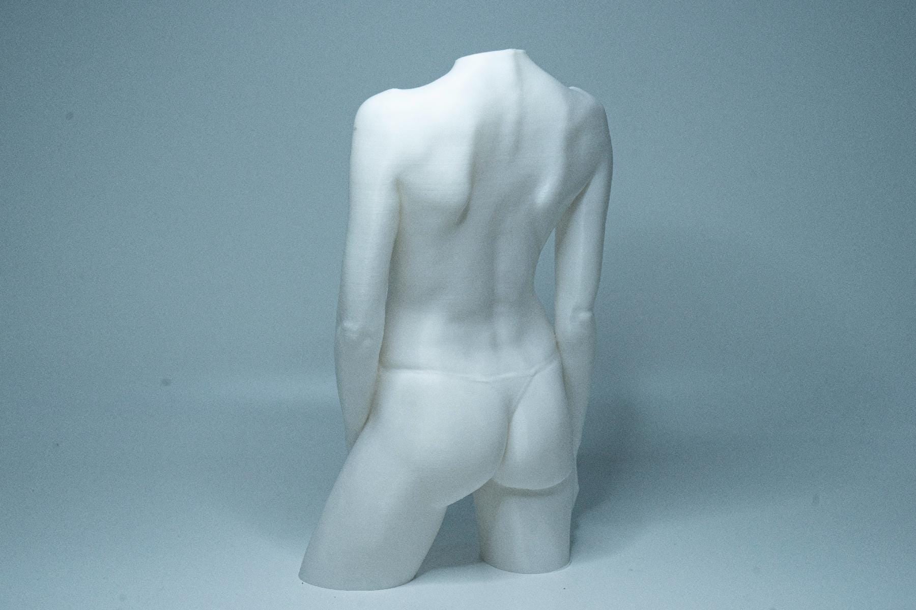 Female anatomical study sculpture designed for artists. Precision figure reference model for drawing, painting, and structural study.